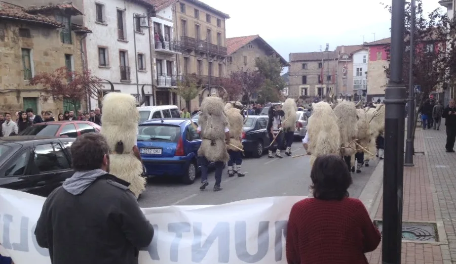 Manifestación en Altsasu en 2016. Imaxe: BORO LH