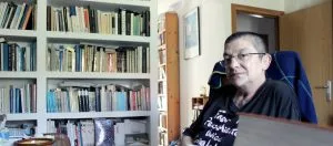 Uxía Casal, autora de 'Saturno tamén é deus' (Urco)