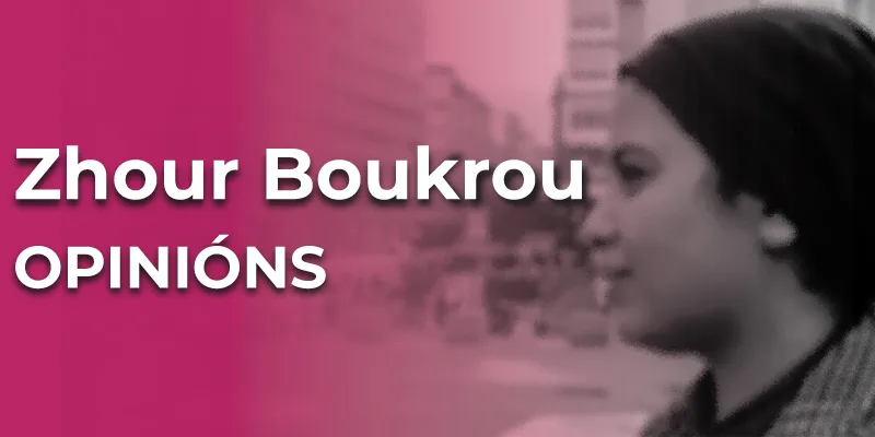 Zhour Boukrou. Refuxiada, vive coa súa familia en Galiza desde o 2016.