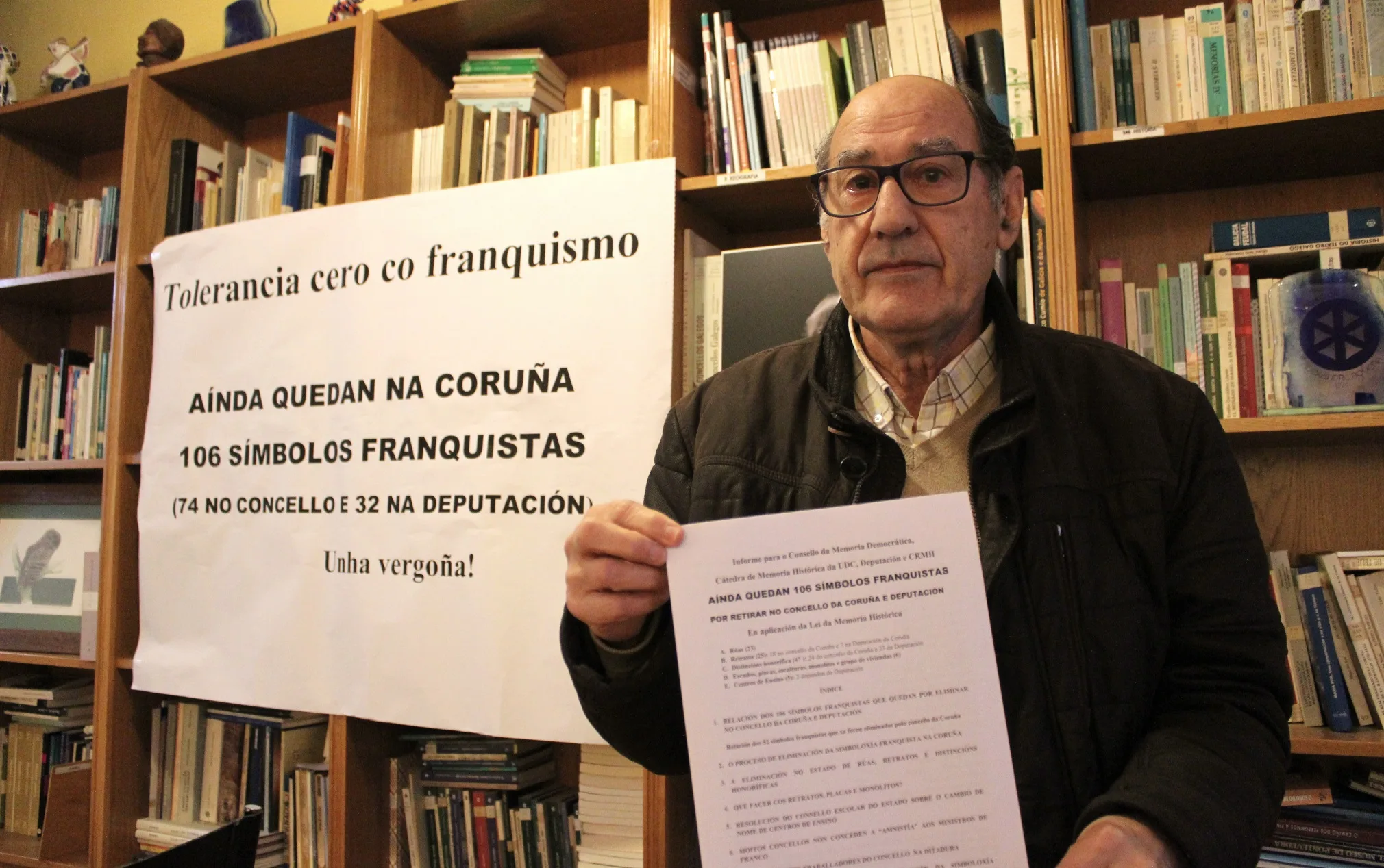 memoria histórica, Coruña, franquismo